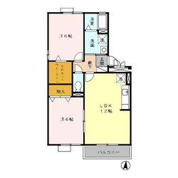 伊勢中川駅 徒歩8分 3階の物件間取画像